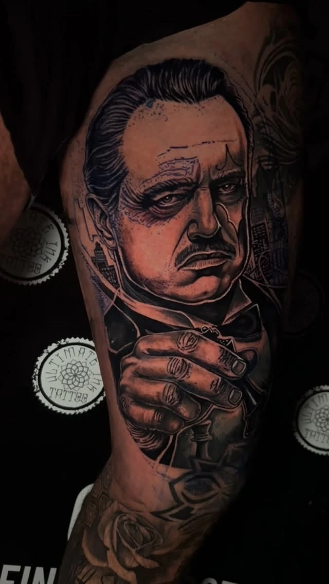 Stranger Things 'Hellfire Club' devil-skull banner with 'Join The Party' scroll and silhouette below