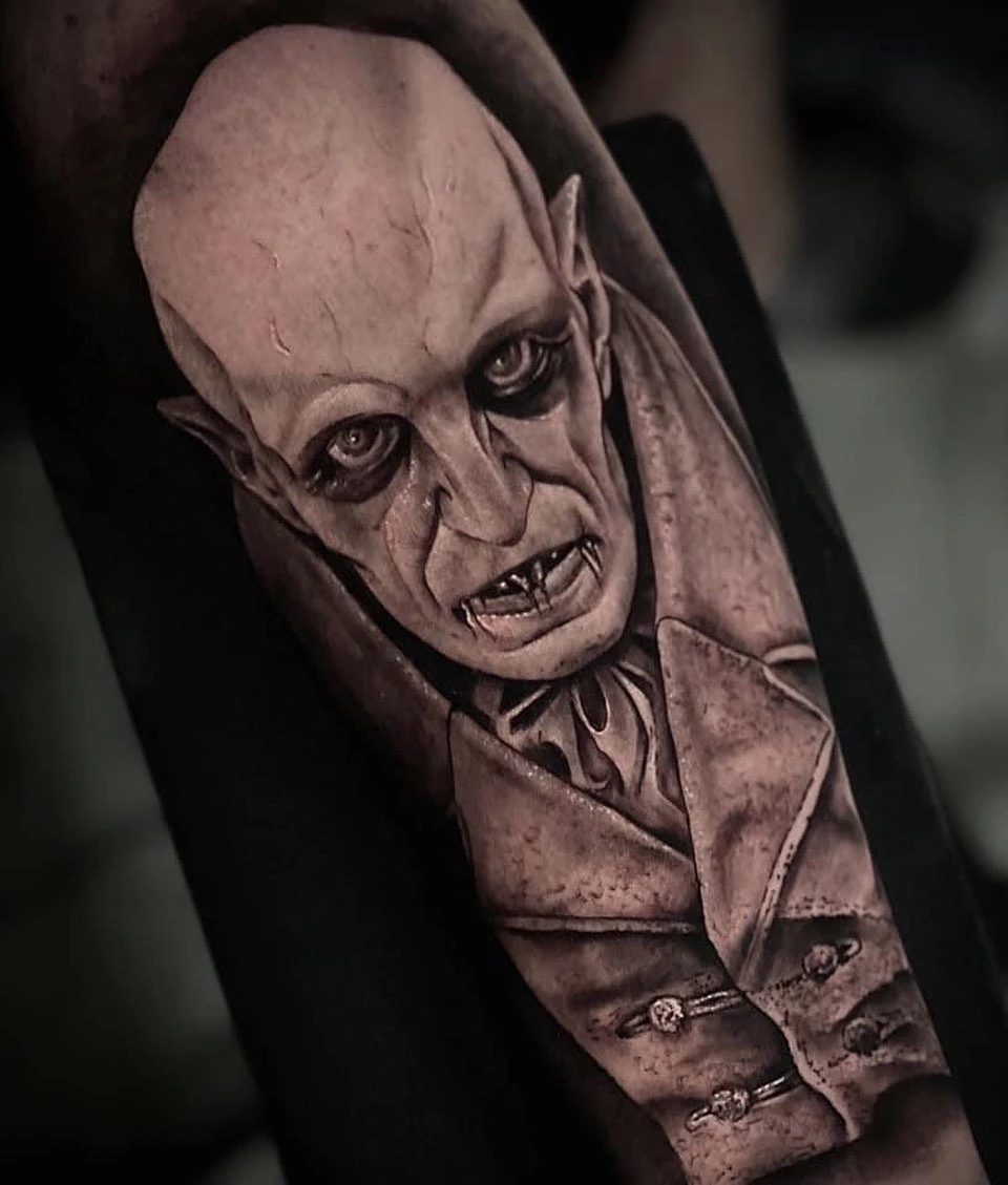 Nosferatu vampire portrait + jacket